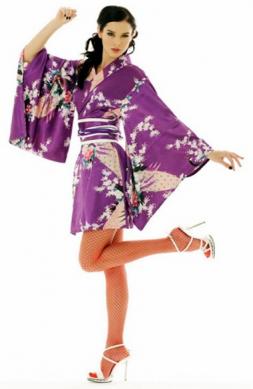 Royal Purple Kimono
