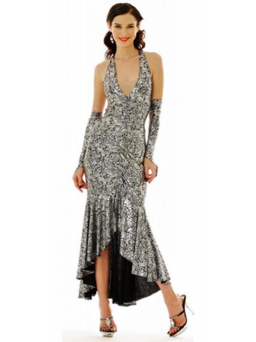 Silvery Dance Dress