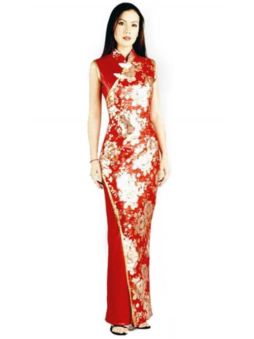 Asian Style Long Dress