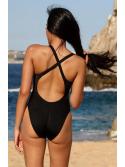 Engaging Black One Piece Swimsuit