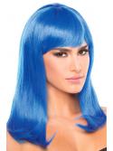 Hollywood Wig Dark Blue