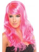 Burlesque Wig Hot Pink