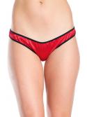 Perky Crotchless briefs in