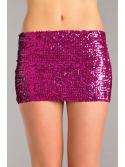 Sequin skirt Hot Pink