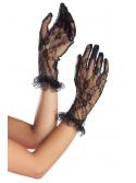 Teasing Midarm length Lace Gloves