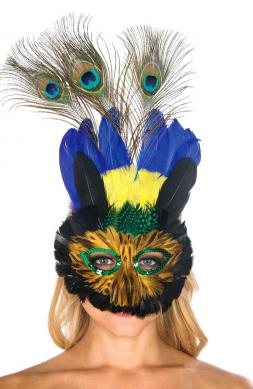 Mysterious Peacock Mask