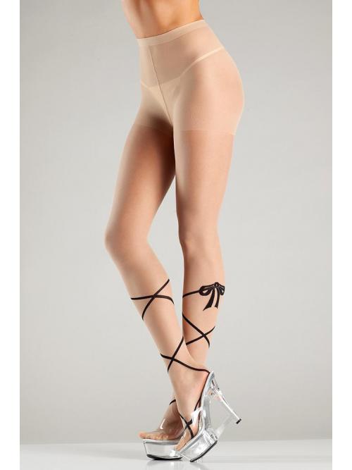 Mock balletwrap tights